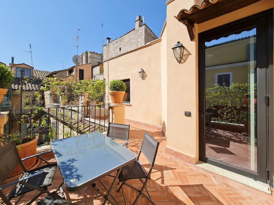 Boutique Penthouse With Terrace, Spanish Steps Rome Bagian luar foto